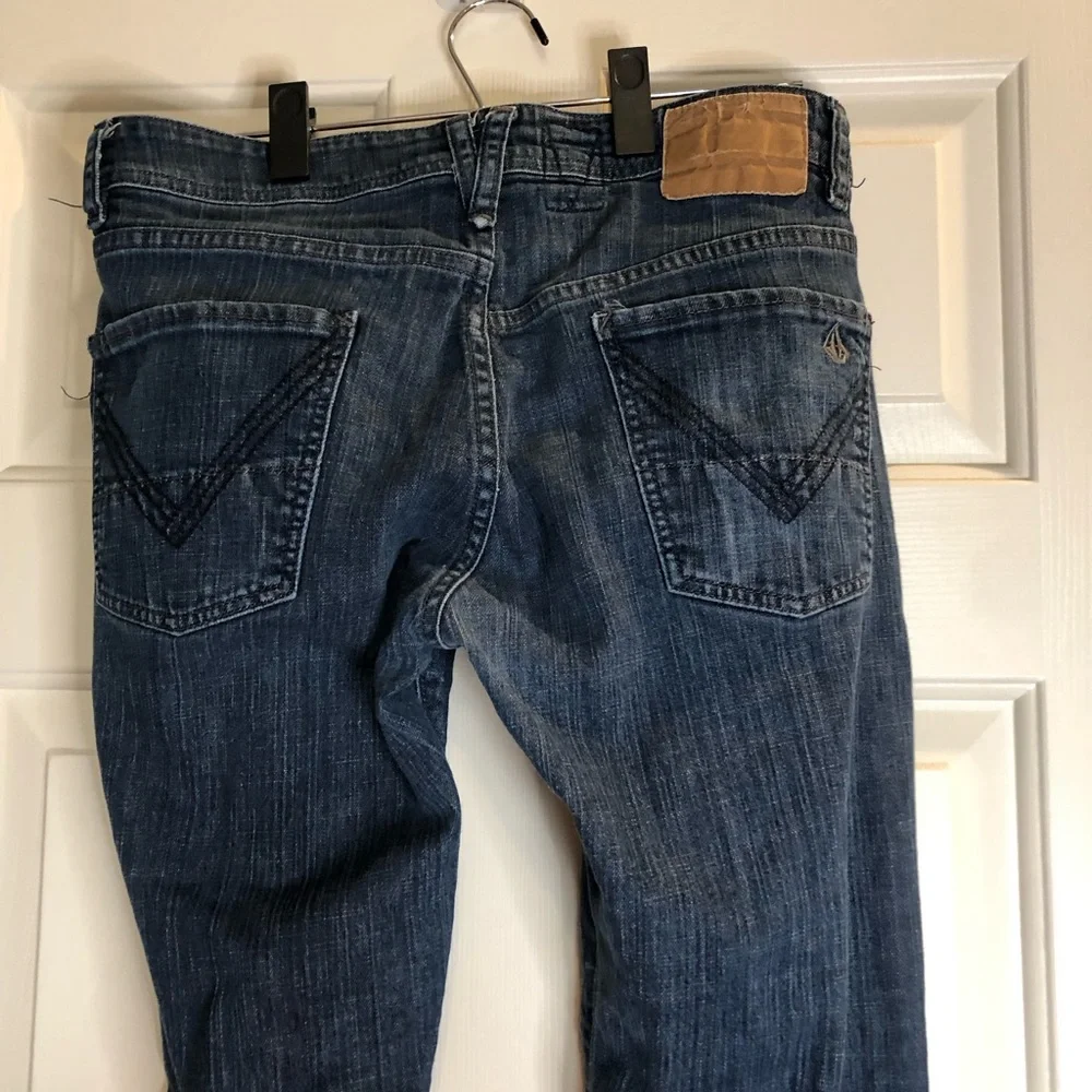 Volcom Indigo Straight Leg Jeans - Picture 4 of 9